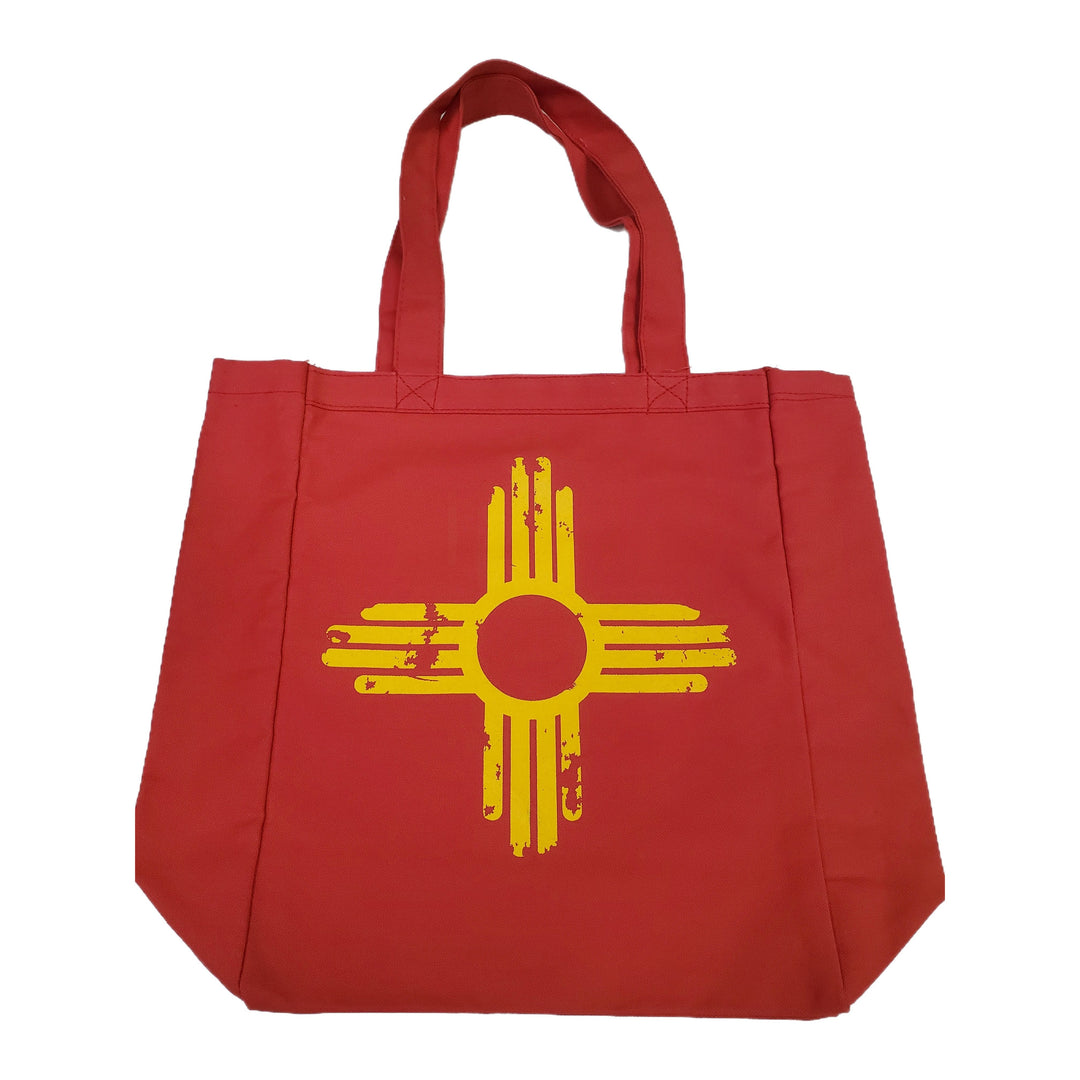 Red Zia Tote Bag-#1 Ranked New Mexico Salsa &amp; Chile Powder | Made in New Mexico