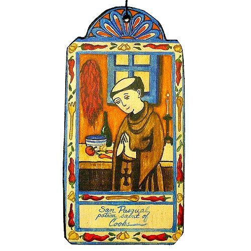 San Pasqual Retablo Ornament-#1 Ranked New Mexico Salsa &amp; Chile Powder | Made in New Mexico