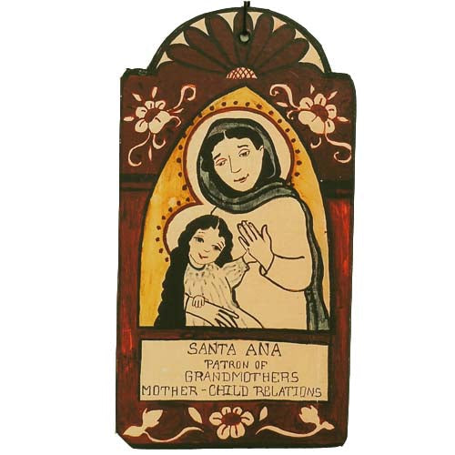 Santa Ana Retablo Ornament-#1 Ranked New Mexico Salsa &amp; Chile Powder | Made in New Mexico