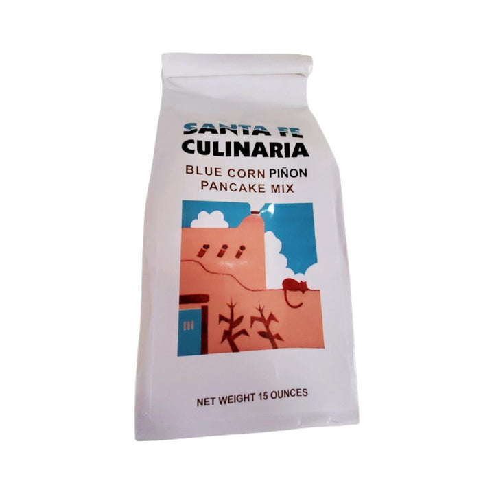 Santa Fe Culinaria Blue Corn Pancake Mixes-#1 Ranked New Mexico Salsa &amp; Chile Powder | Made in New Mexico