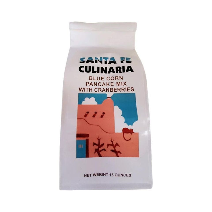 Santa Fe Culinaria Blue Corn Pancake Mixes-#1 Ranked New Mexico Salsa &amp; Chile Powder | Made in New Mexico