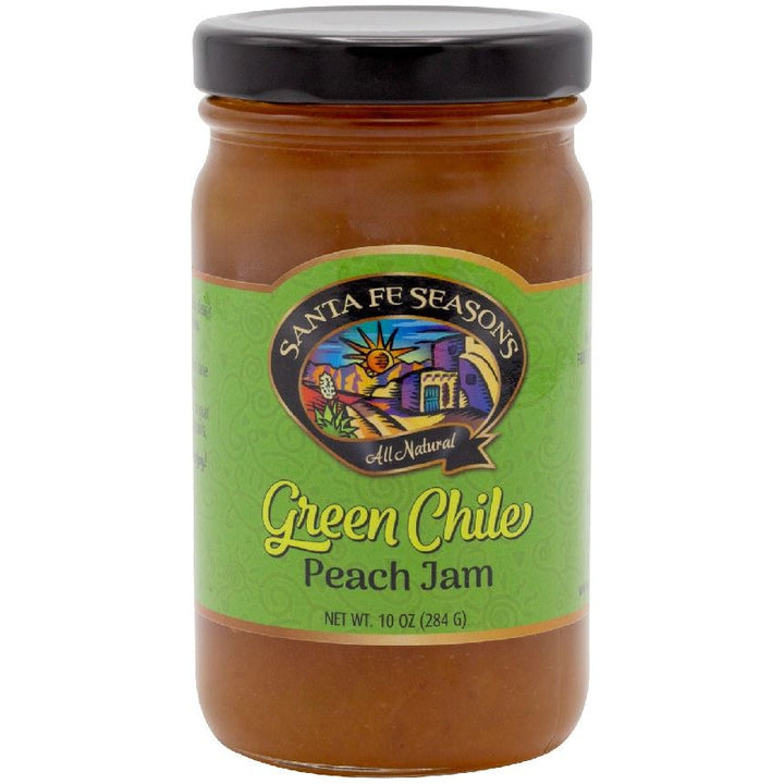 Santa Fe Seasons Peach Jams-#1 Ranked New Mexico Salsa &amp; Chile Powder | Made in New Mexico