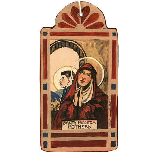 Santa Monica Retablo Ornament-#1 Ranked New Mexico Salsa &amp; Chile Powder | Made in New Mexico