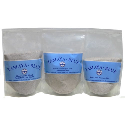 Tamaya Blue Corn Mixes-#1 Ranked New Mexico Salsa &amp; Chile Powder | Made in New Mexico