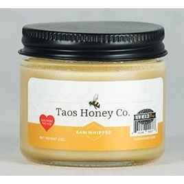 Taos Honey Company Raw Whipped Honey-#1 Ranked New Mexico Salsa &amp; Chile Powder | Made in New Mexico