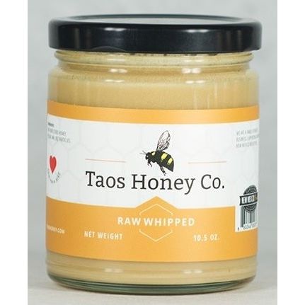 Taos Honey Company Raw Whipped Honey-#1 Ranked New Mexico Salsa &amp; Chile Powder | Made in New Mexico