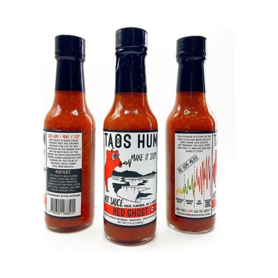 Taos Hum Hot Sauces-#1 Ranked New Mexico Salsa &amp; Chile Powder | Made in New Mexico